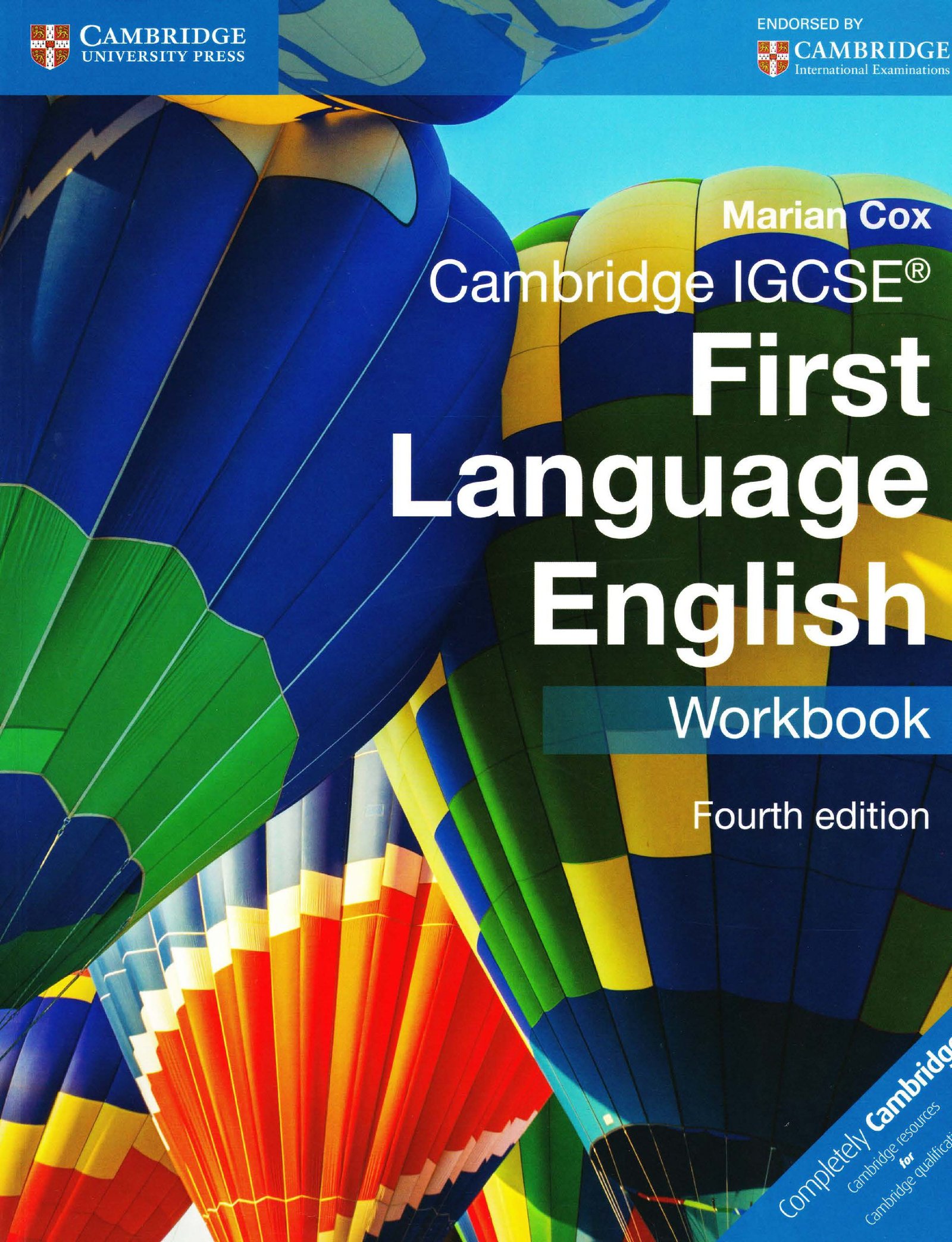 Cambridge IGCSE® First Language English Workbook Fourth edition