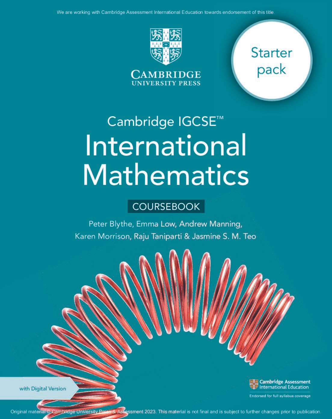 Cambridge IGCSE™ International Mathematics